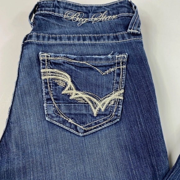 BIG STAR bootcut jeans size 27R - Picture 6 of 11